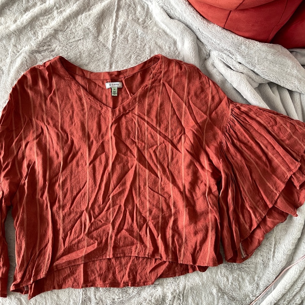 Orange Crop Blouse